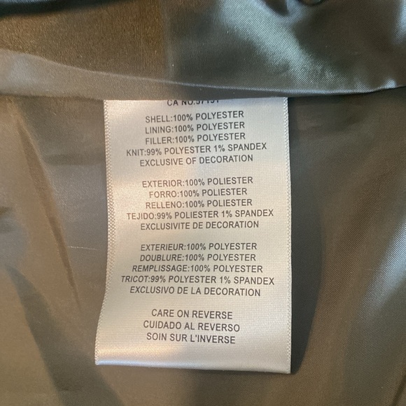 Levi’s diamond Quilted army green fall jacket size medium - Picture 7 of 10